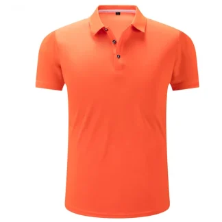 Orange Golf Polo